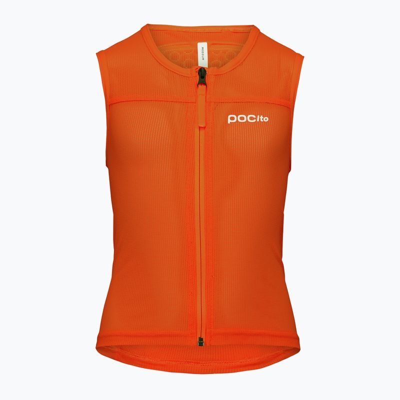 Detská bezpečnostná vesta POC Pocito VPD Air Vest Jr fluorescent orange