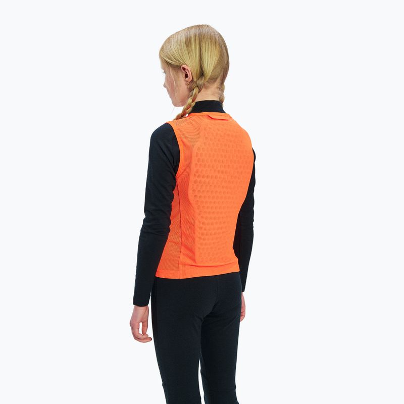Detská bezpečnostná vesta POC Pocito VPD Air Vest Jr fluorescent orange 4