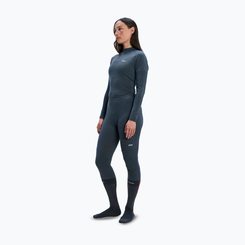 Dámske termo nohavice POC Layer Merino 3/4 Tights sylvanite grey 2