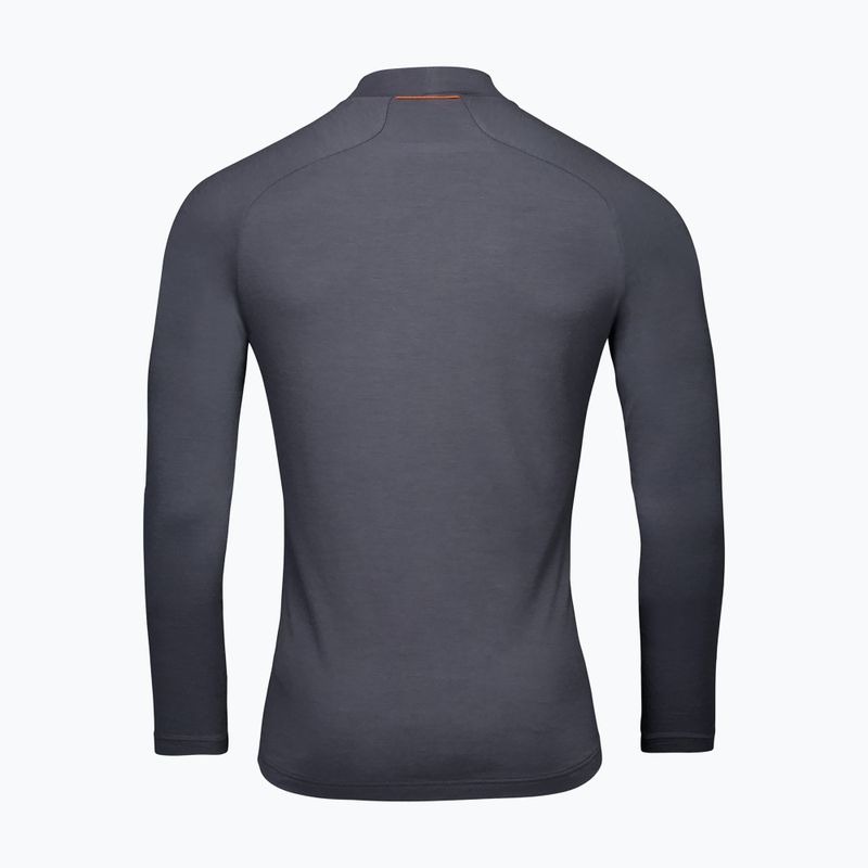 Pánska termoaktívna mikina POC Layer Merino Mock Neck Jersey sylvanite grey 5