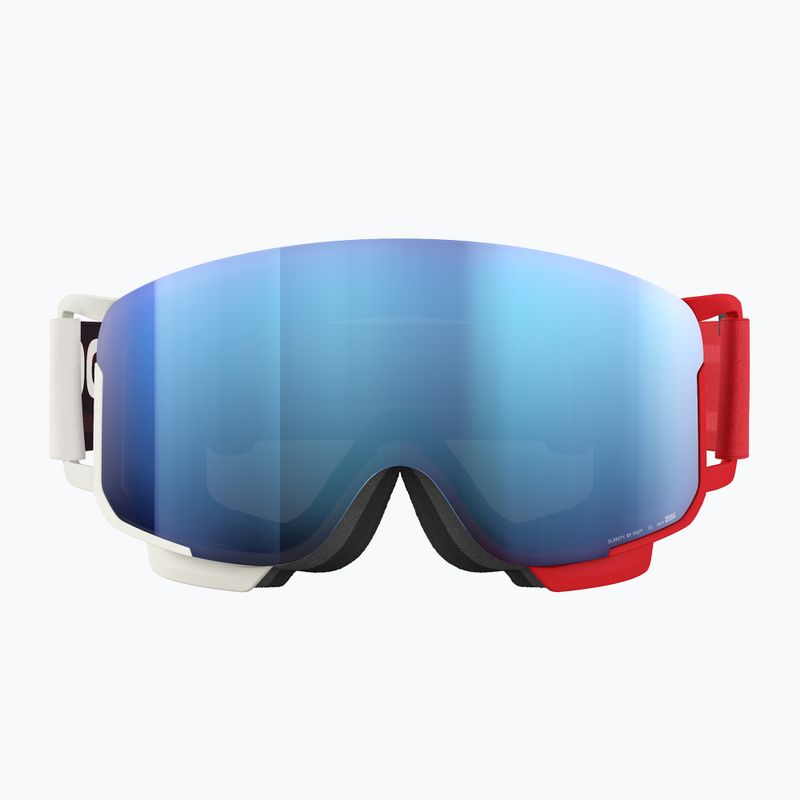 Lyžiarske okuliare POC Nexal Mid red/white/partly sunny blue 3