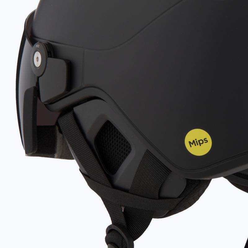 Lyžiarska prilba POC Obex Visor uranium black matt/clarity universal/sunny/grey 7