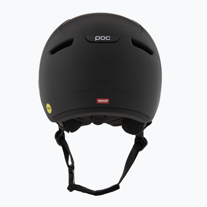 Lyžiarska prilba POC Obex Visor uranium black matt/clarity u/partly sunny/silver 4