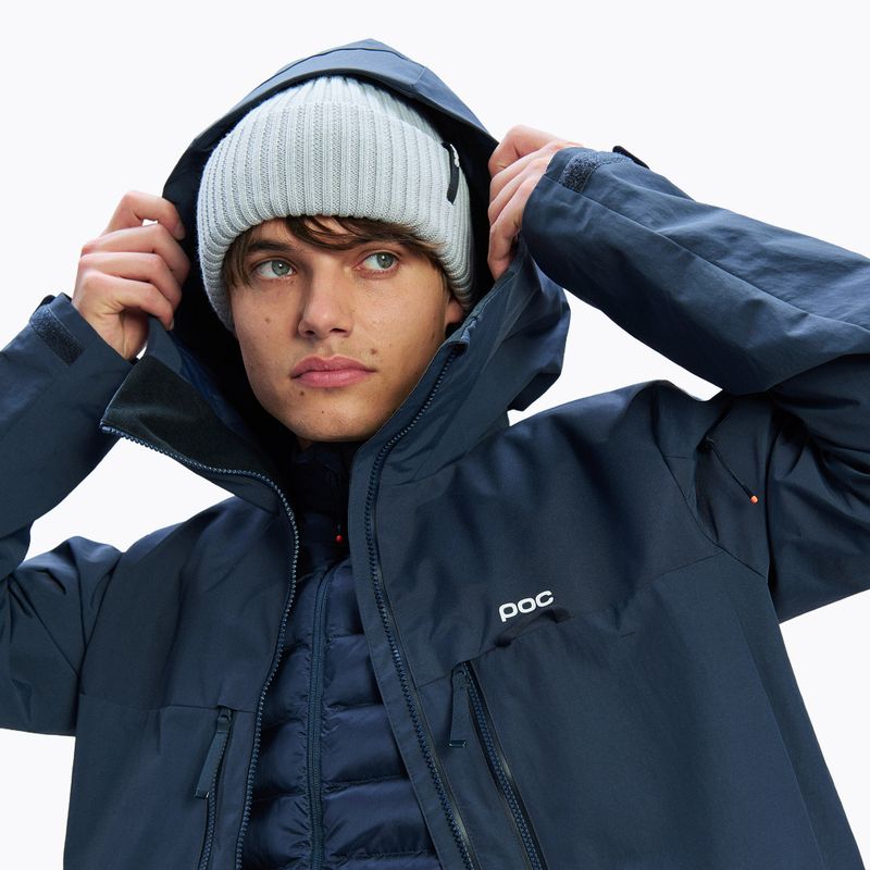 Pánsky zimný kabát POC Race Mentor Coat apatite navy 7