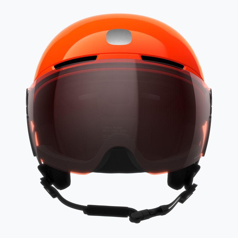 Detská lyžiarska prilba POC POCito Obex Visor S2 Jr fluorescent orange 3