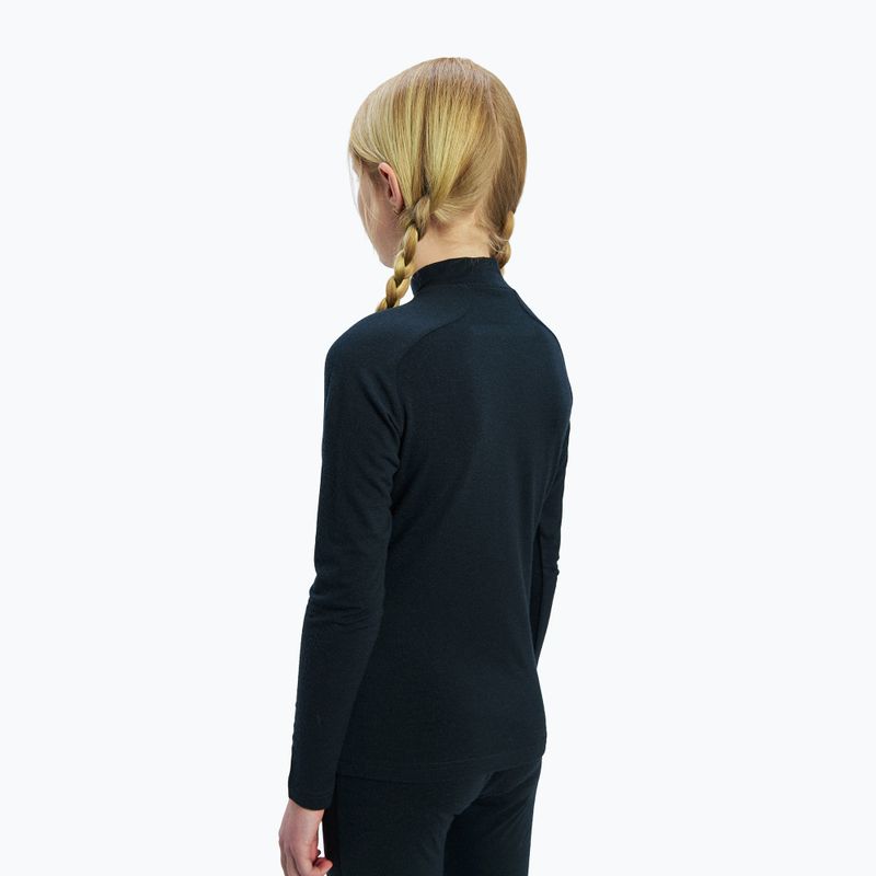 Detská termo mikina POC Layer Merino Mock Neck Jersey Jr uranium black 3
