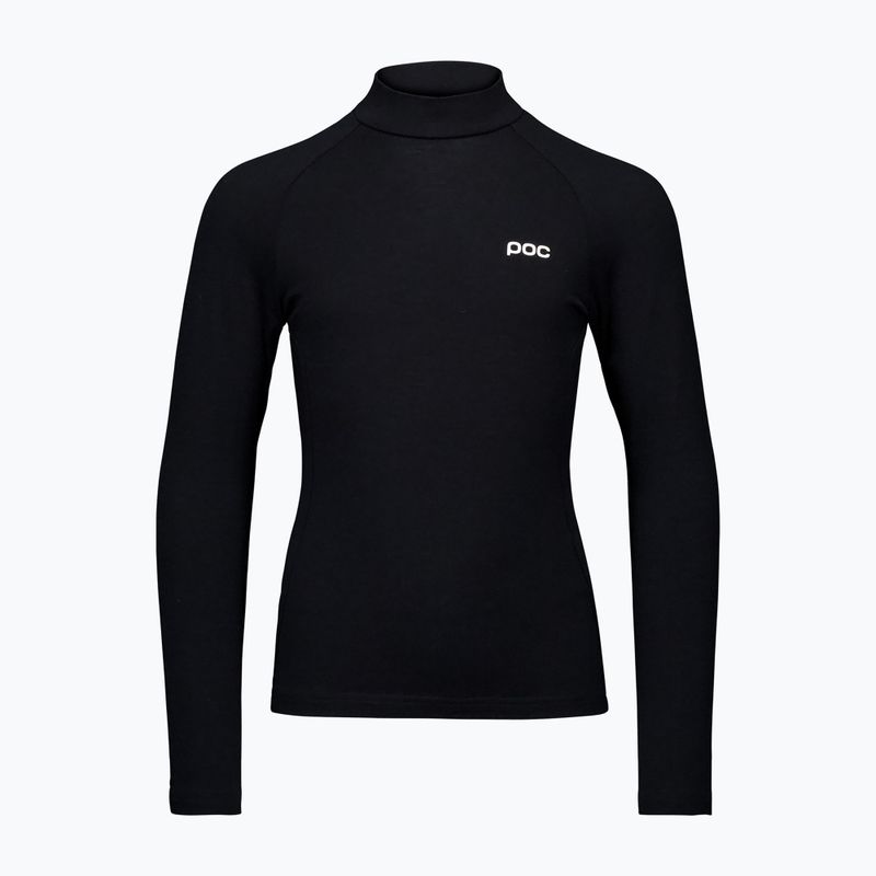 Detská termo mikina POC Layer Merino Mock Neck Jersey Jr uranium black 6