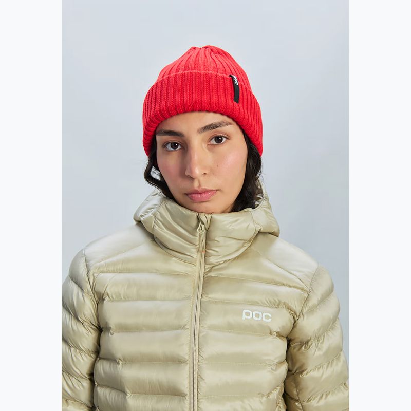 Zimná čiapka POC Beanie prismane red 2