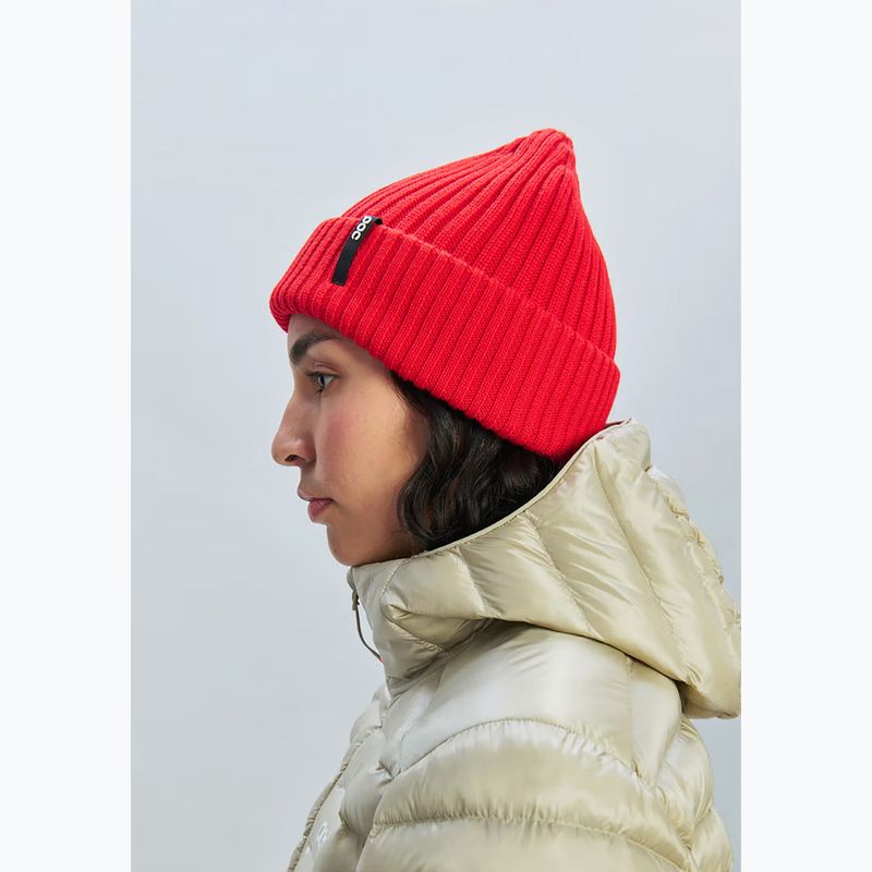 Zimná čiapka POC Beanie prismane red 3