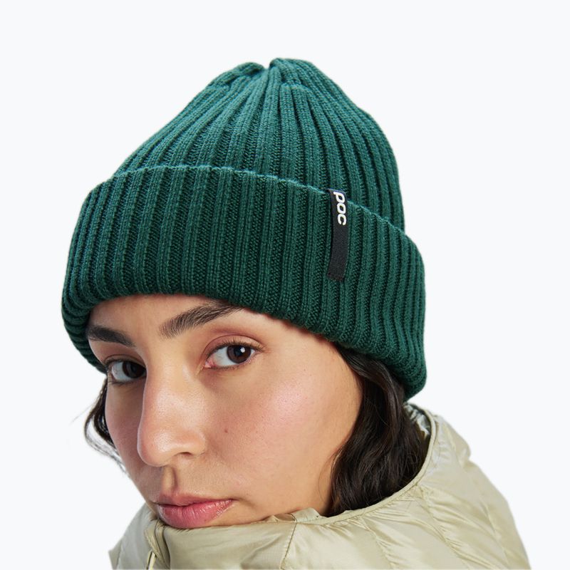 Zimná čiapka POC Beanie pargasite green 2