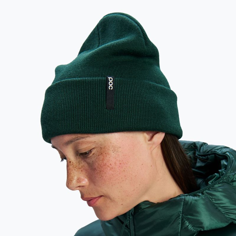 Zimná čiapka POC Beanie Flat pargasite green 2