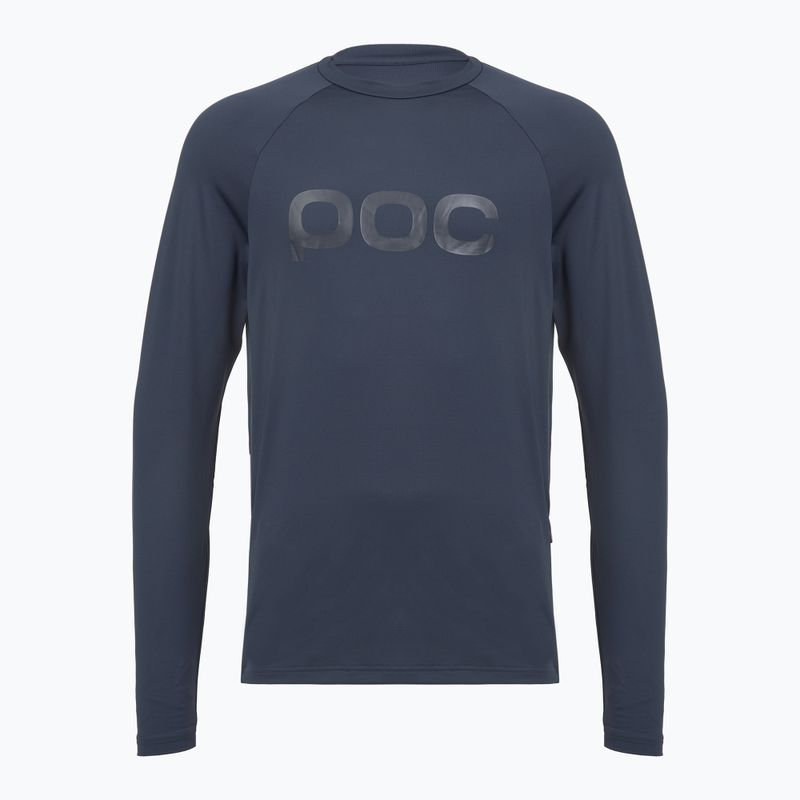 Pánsky cyklistický dres s dlhým rukávom POC Reform Enduro Jersey apatite navy
