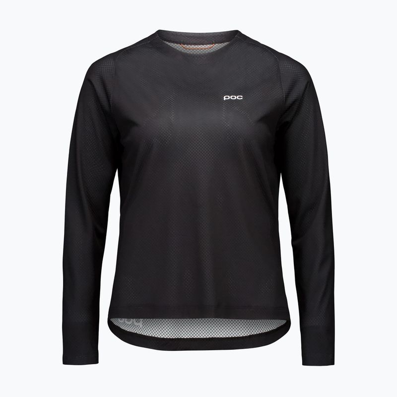 Dámsky cyklistický dres longsleeve POC Motion Air uranium black 4