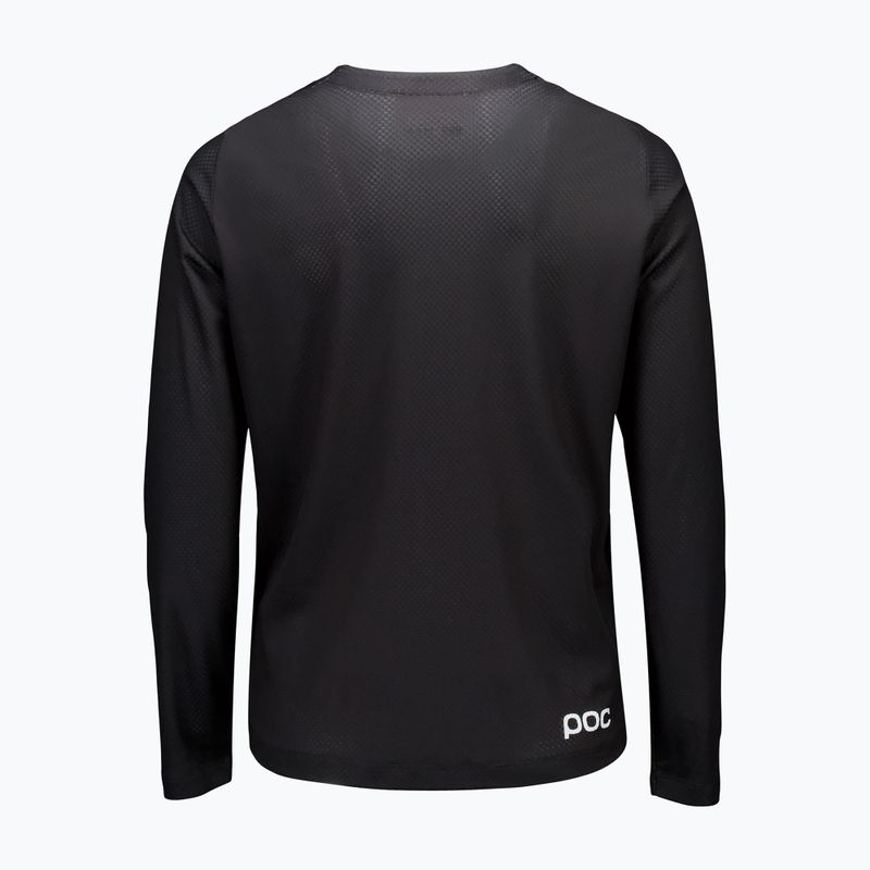 Dámsky cyklistický dres longsleeve POC Motion Air uranium black 5