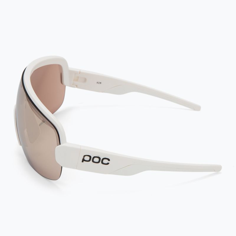 Slnečné okuliare POC Aim hydrogen white/clarity trail /partly sunny silver 4
