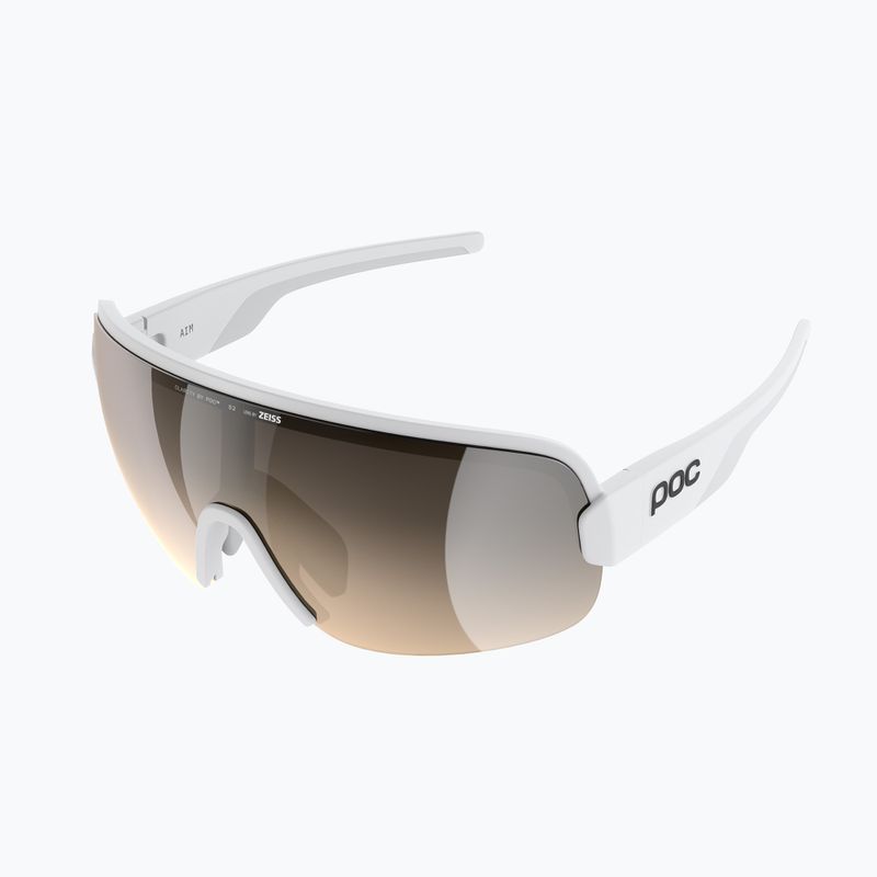 Slnečné okuliare POC Aim hydrogen white/clarity trail /partly sunny silver 6