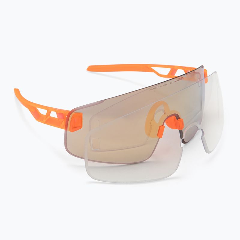 Slnečné okuliare POC Elicit Toric fl.orange translucent/clarity road/partly sunny gold