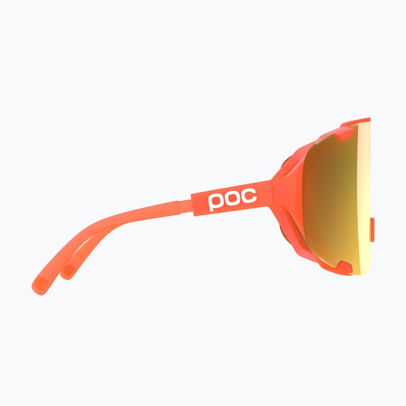 Slnečné okuliare POC Devour fl.orange translucent/clarity road/partly sunny gold 4