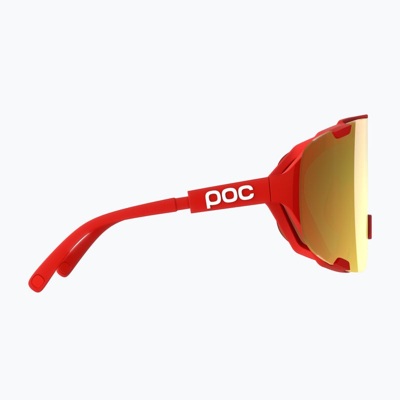 Slnečné okuliare POC Devour prismane red/clarity road/partly sunny gold 4