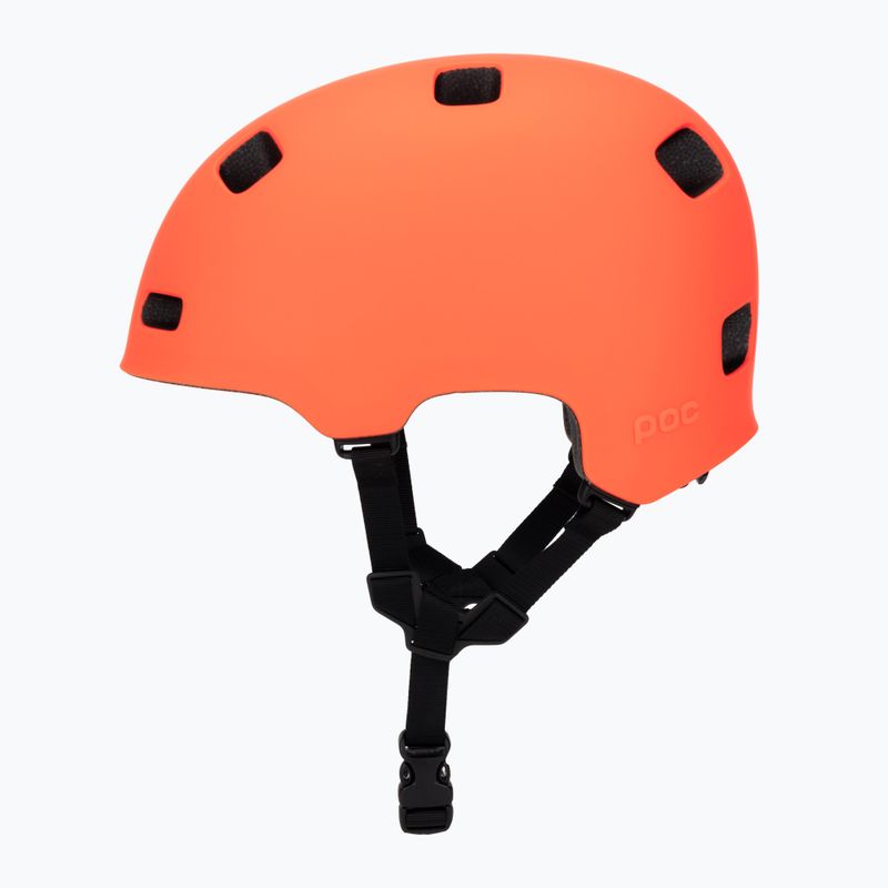 Cyklistická prilba POC Crane MIPS fluorescent orange matte 3