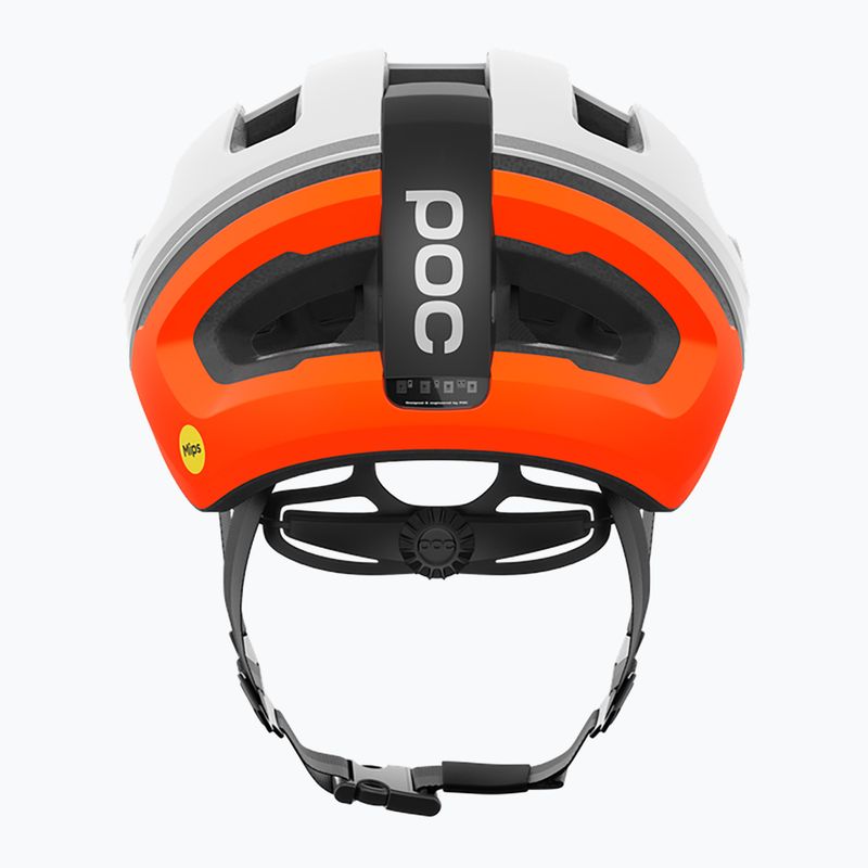 Cyklistická prilba POC Omne Beacon MIPS hydrogen white/fluorescent orange matt 4