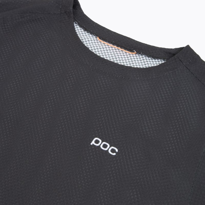 Pánsky cyklistický dres s dlhým rukávom POC Motion Air Jersey uranium black 3