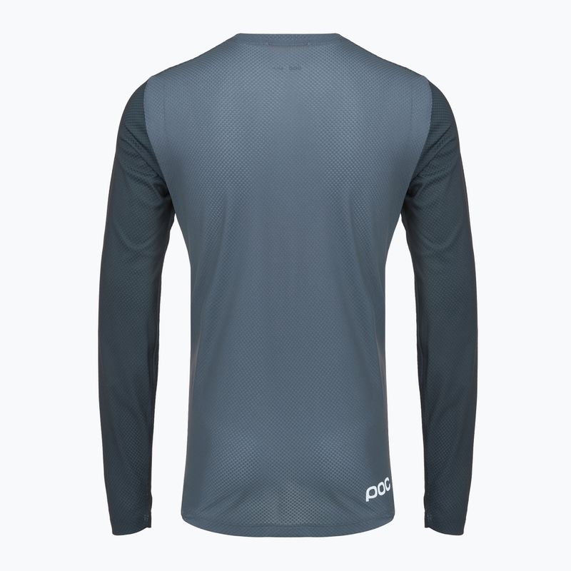 Pánske cyklistické tričko s dlhým rukávom POC Motion Air Jersey apatite navy 2