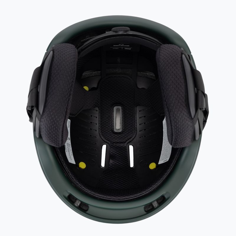 Lyžiarska prilba POC Obex MIPS pargasite green matt 5