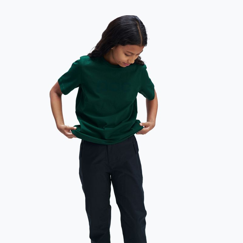 Detské tričko POC Tee zink pargasite green 3