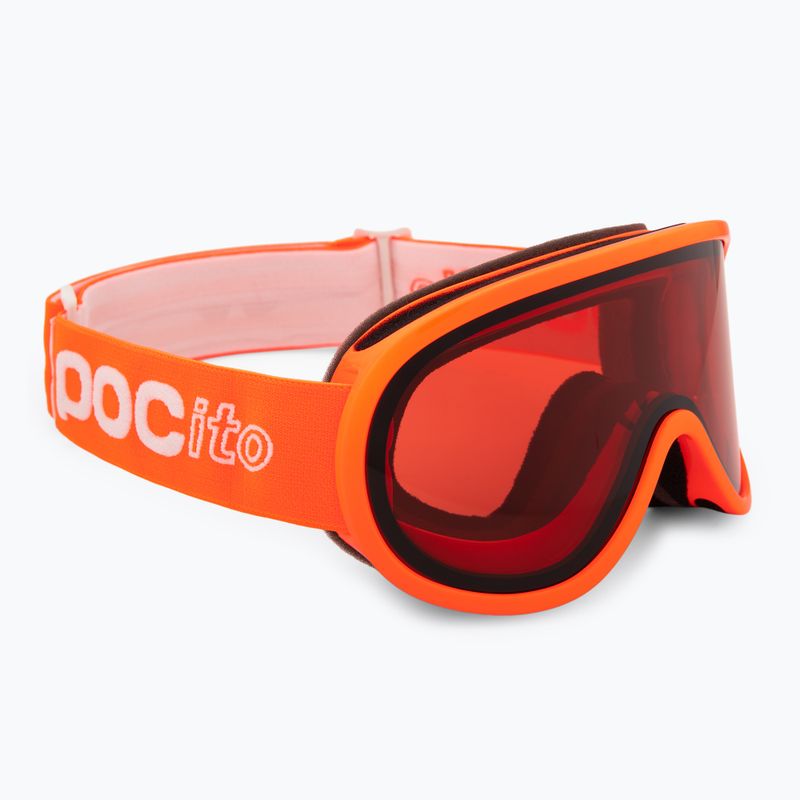 Detské lyžiarske okuliare POC POCito Retina Jr S2 fluorescent orange/partly sunny light orange