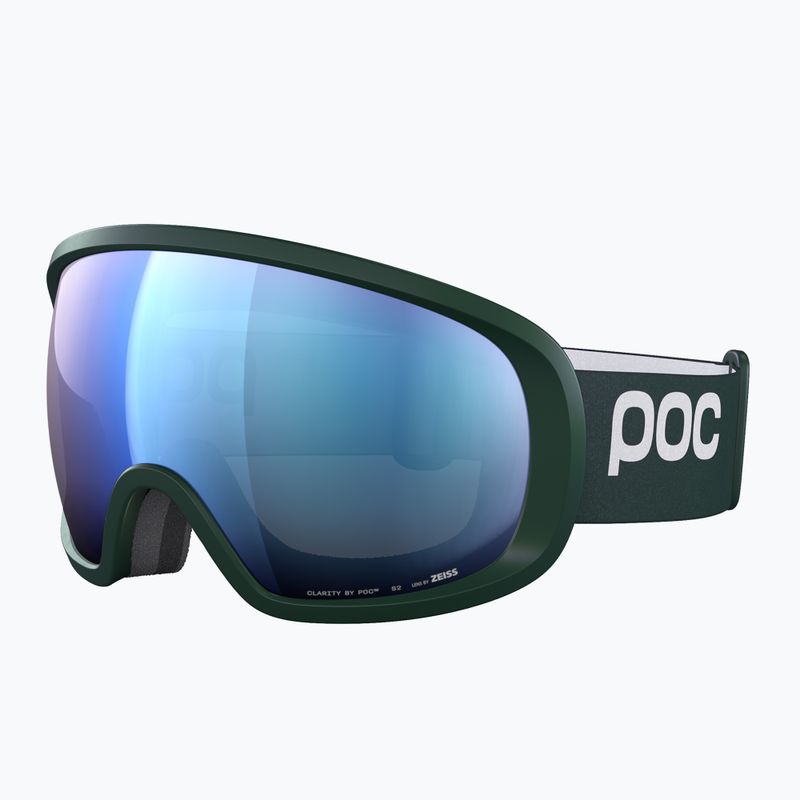 Lyžiarske okuliare POC Fovea pargasite green/partly sunny blue 2