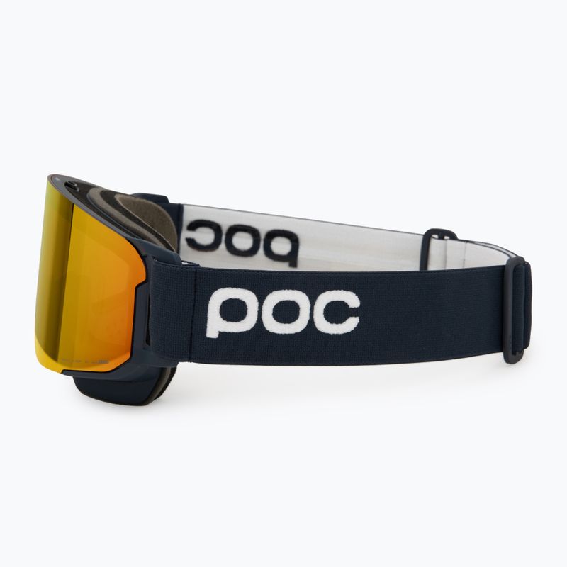 Lyžiarske okuliare POC Nexal Mid apatite navy/partly sunny orange 4