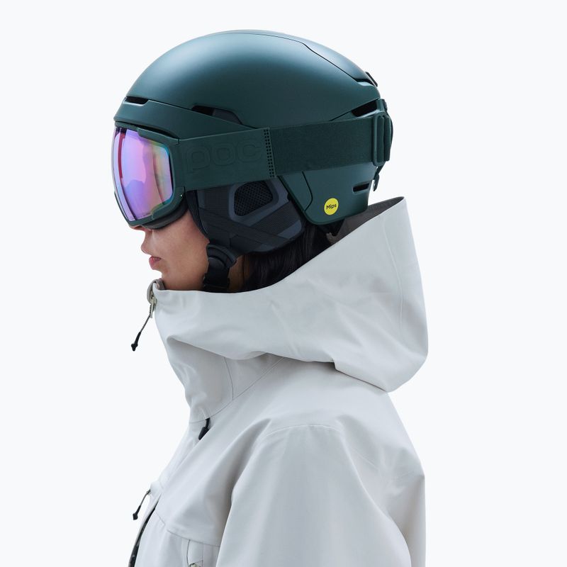 Lyžiarske okuliare POC Zonula pargasite green/partly sunny blue 7