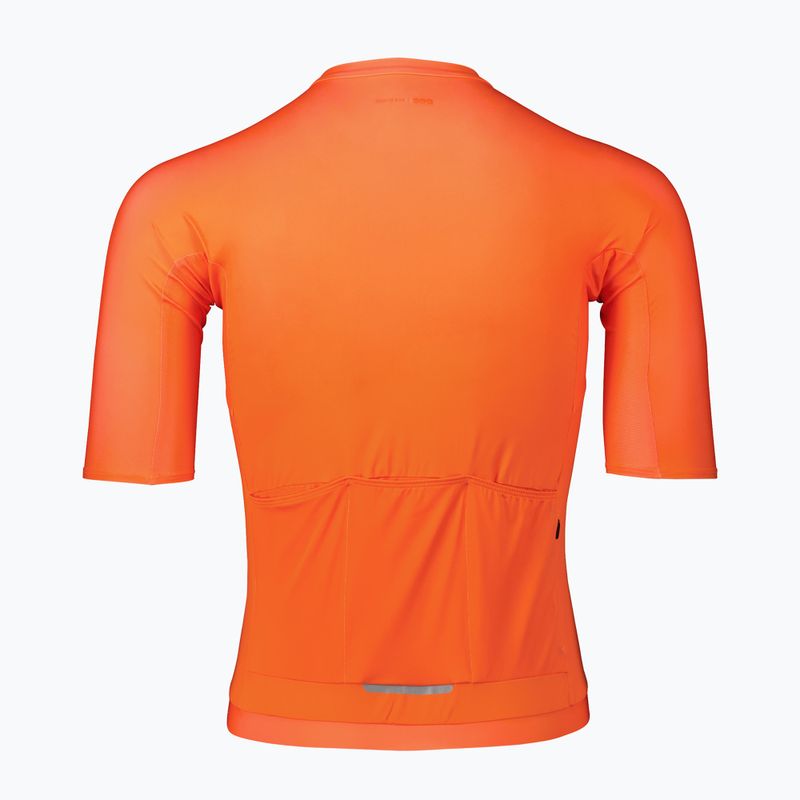 Pánsky cyklistický dres POC Pristine zink orange 2