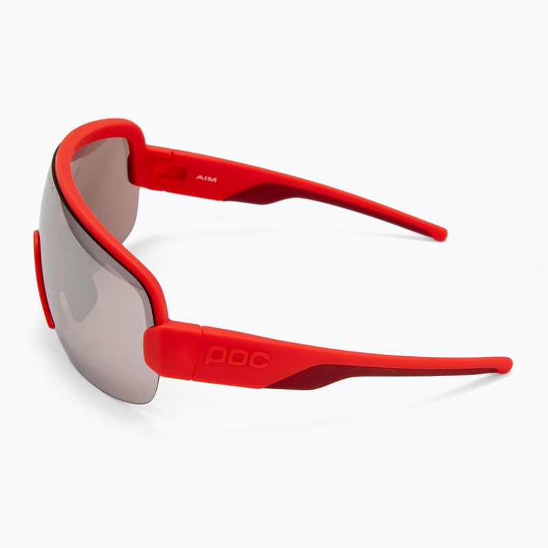 Slnečné okuliare POC Aim prismane red/clarity road/sunny silver 4