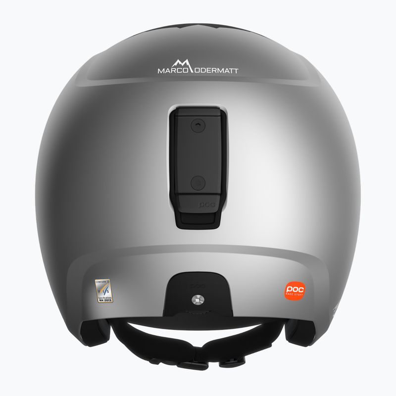 Detská lyžiarska prilba POC Skull Dura Jr Marco Odermatt Ed. argentite silver 3