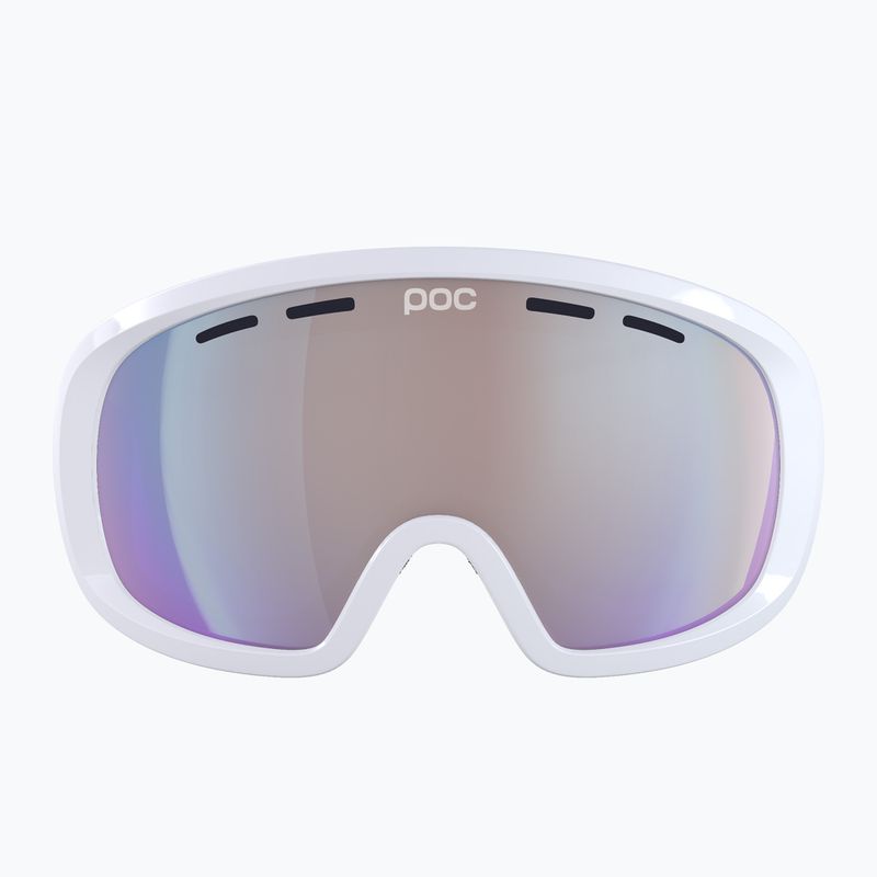 Lyžiarske okuliare POC Fovea Mid Photochromic uranium white/light pink/sky blue 3