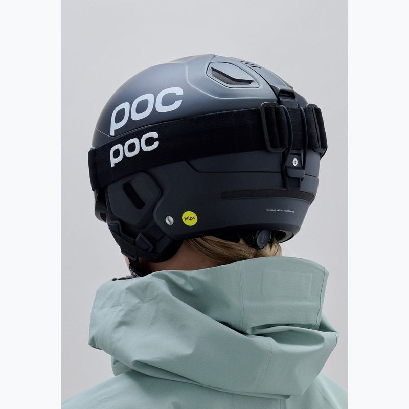Lyžiarske okuliare POC Nexal Mid uranium black/partly sunny orange 7