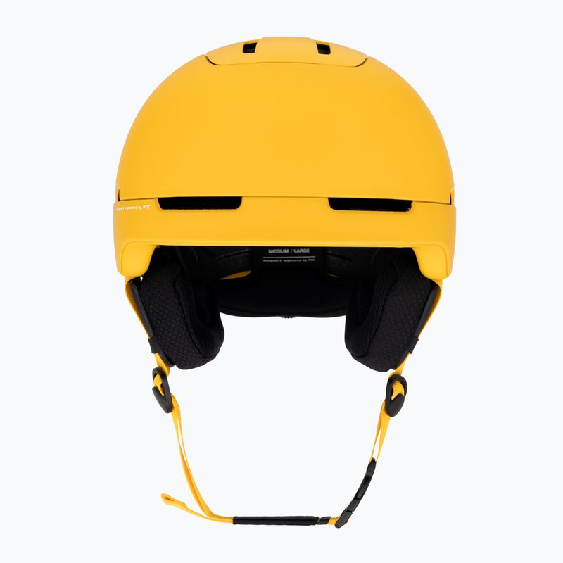 Lyžiarska prilba POC Obex MIPS sulphite yellow matt 2