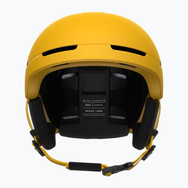 Lyžiarska prilba POC Obex MIPS sulphite yellow matt 8