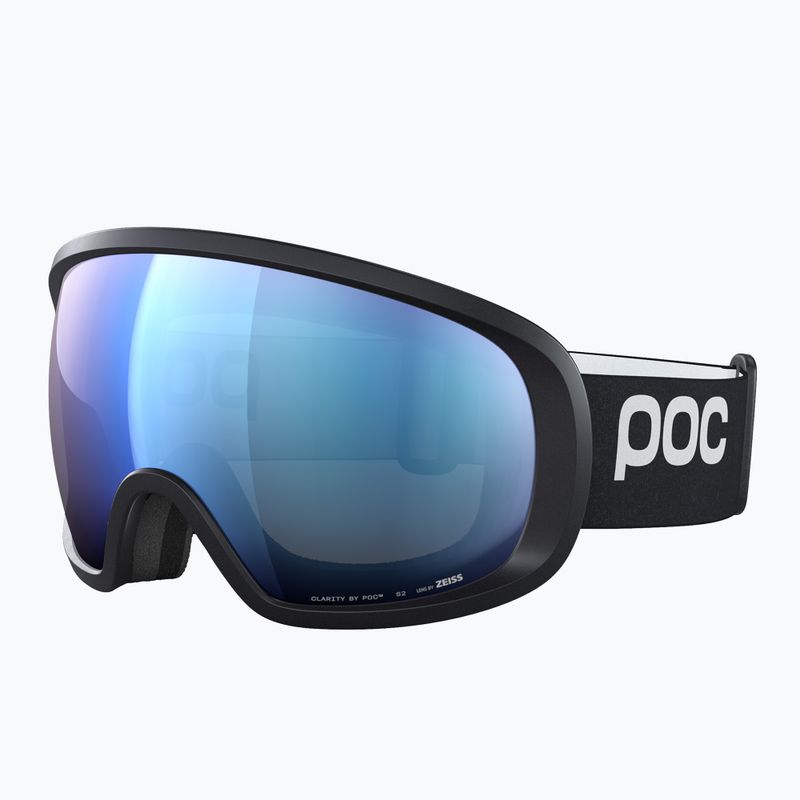 Lyžiarske okuliare POC Fovea uranium black/partly sunny blue 2