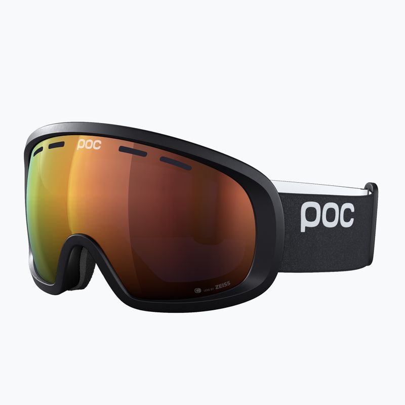 Lyžiarske okuliare POC Fovea Mid uranium black/partly sunny orange