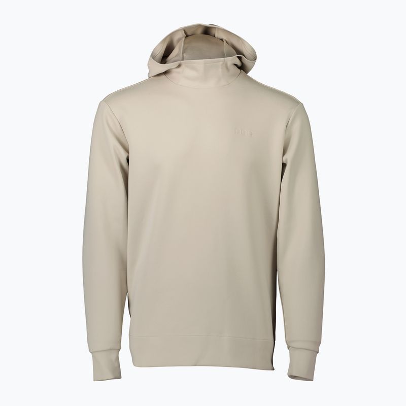 Pánska cyklistická mikina POC Poise Hoodie light sandstone beige