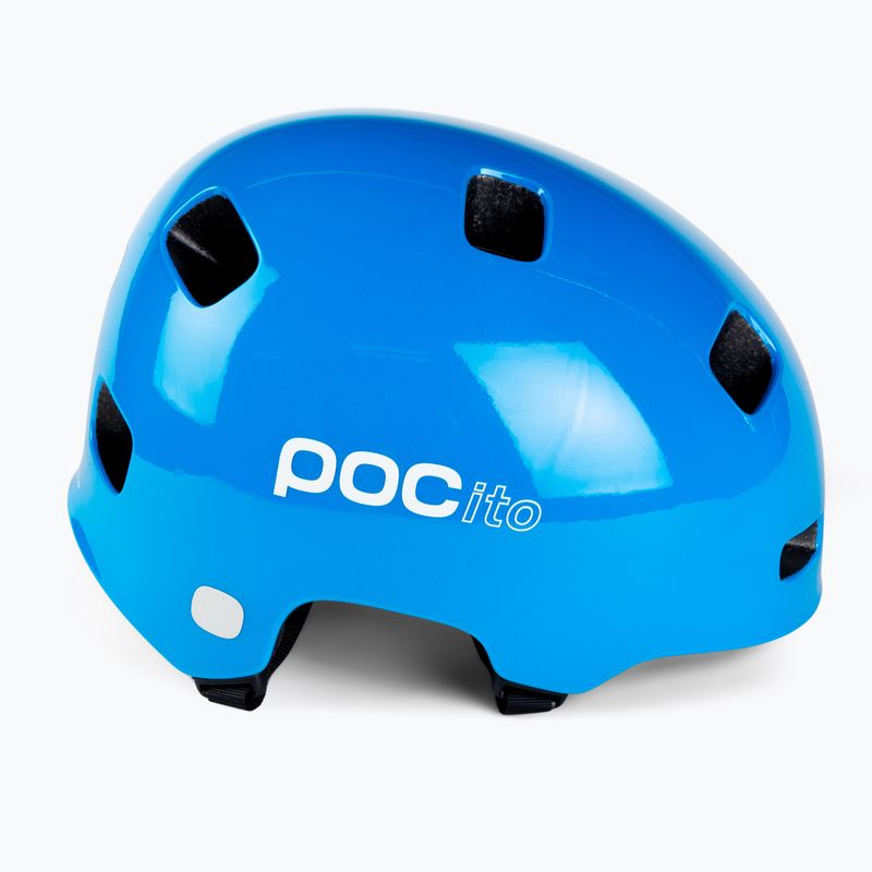 Detská cyklistická prilba POC POCito Crane MIPS fluorescent blue 3