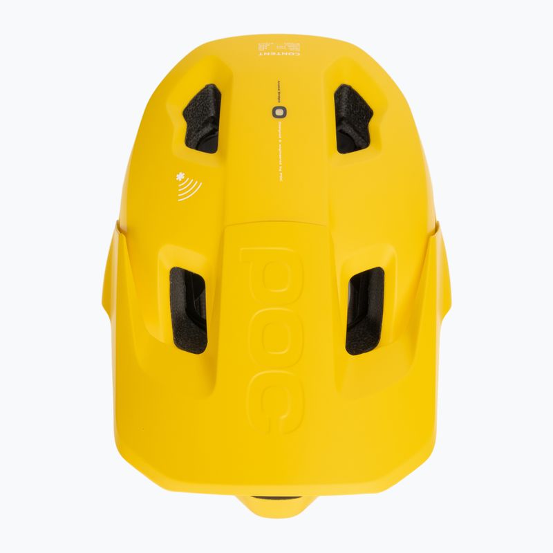 Cyklistická prilba POC Otocon Race MIPS aventurine yellow matt 7