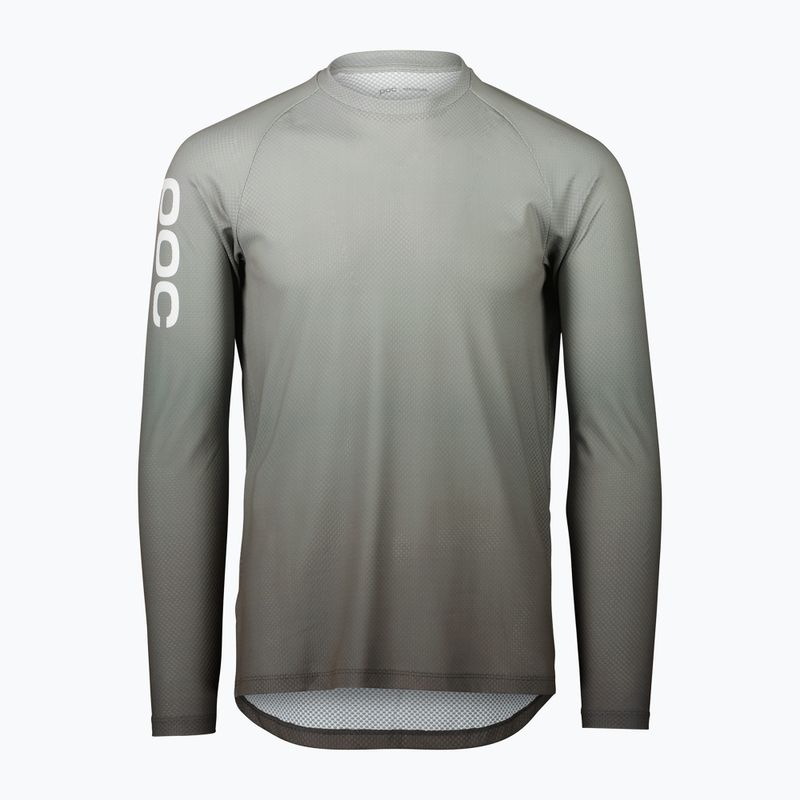 Pánske cyklistické oblečenie s dlhým rukávom POC Essential MTB Lite gradient sylvanite grey