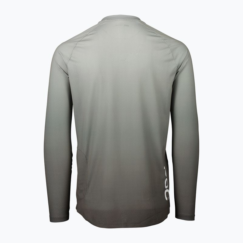 Pánske cyklistické oblečenie s dlhým rukávom POC Essential MTB Lite gradient sylvanite grey 2