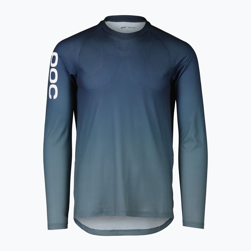 Pánske cyklistické oblečenie s dlhým rukávom POC Essential MTB Lite gradient turmaline navy 4