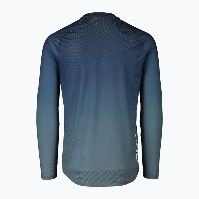 Pánske cyklistické oblečenie s dlhým rukávom POC Essential MTB Lite gradient turmaline navy 5
