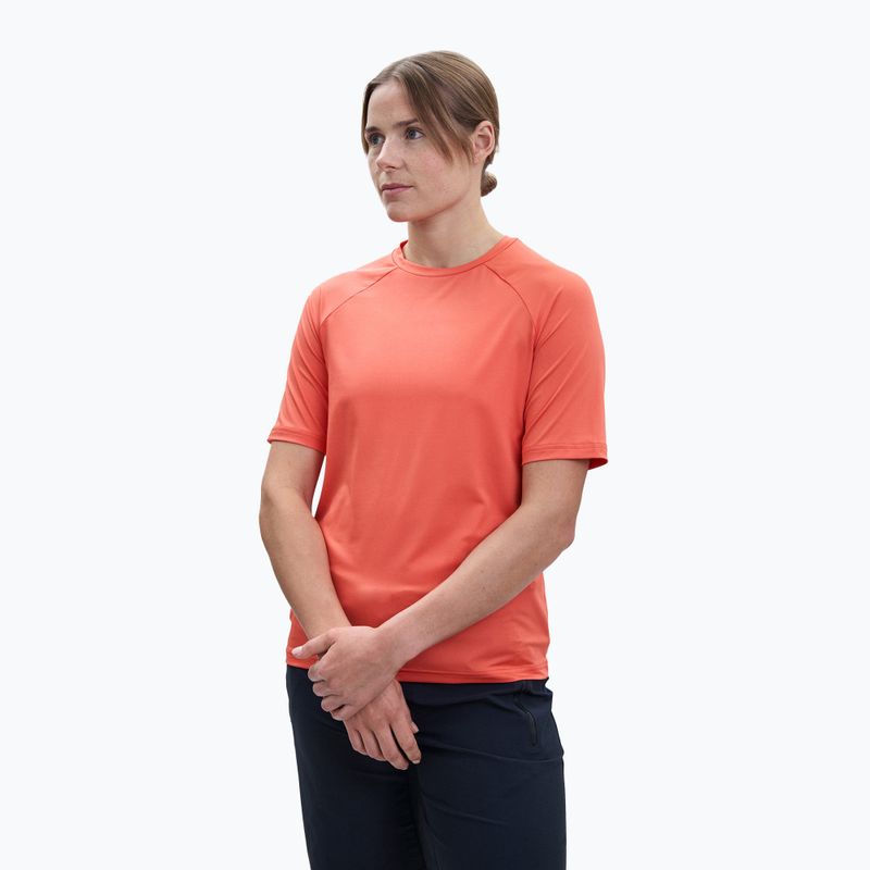 Dámsky cyklistický dres POC Reform Enduro Light ammolite coral